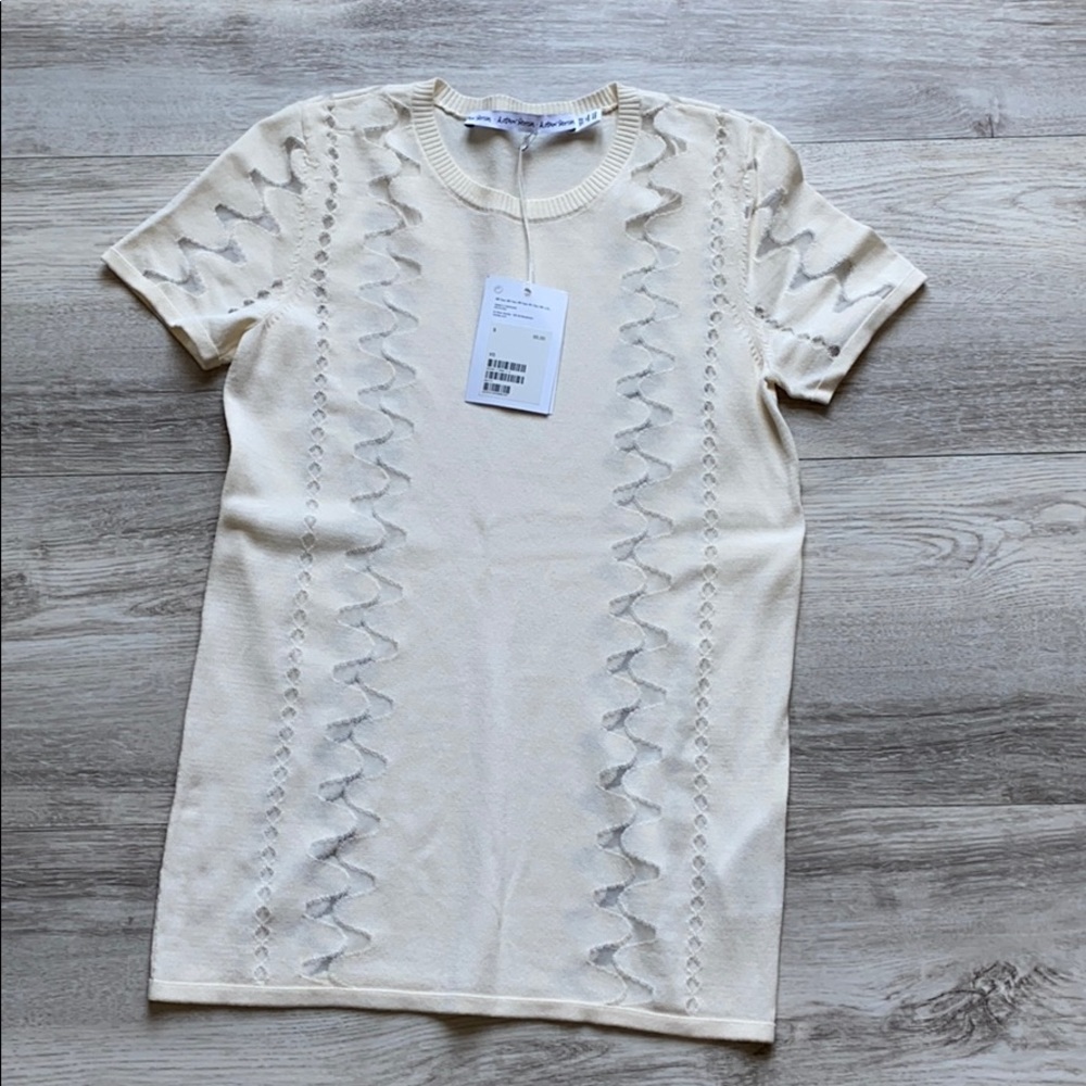 NWT and other stories knit burnout top